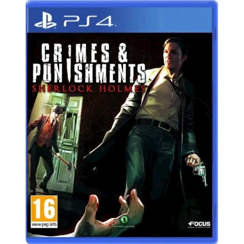Игра Crimes & Punishments Sherlock Holmes PS4 English (814290012762)