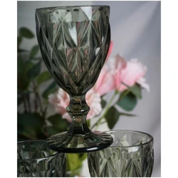 Набор бокалов, стекло, зелёный, 250 мл, 6 штук