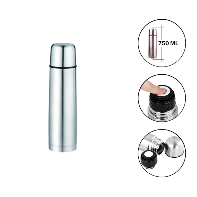 Термос Always 2290/1, нержавеющая сталь, 750 мл