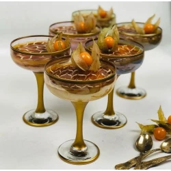 Dondurma qabı dəsti DX3B, şüşə, 6 əd, məhsul çeşiddə Dondurma qabı dəsti DX3B, şüşə, 6 əd, məhsul çeşiddə