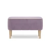 Пуфик 76, ткань, сиреневый, 40x35x35 см Пуфик 76, ткань, сиреневый, 40x35x35 см