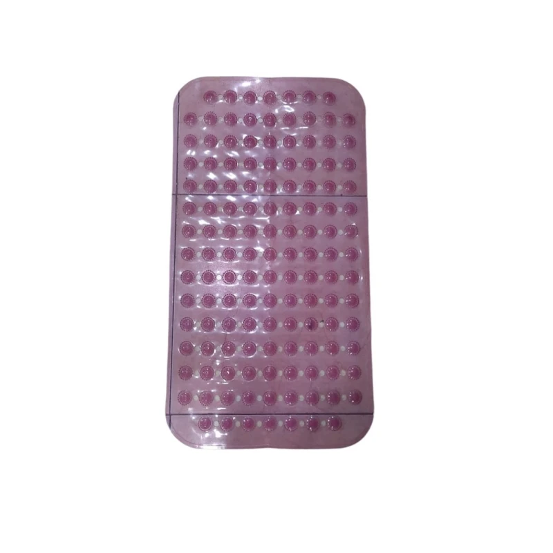 Коврик для ванной 0013, 40×60 см, фиолетовый