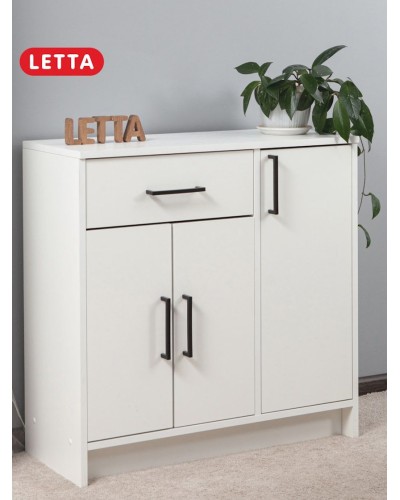 Tumba Letta LDSP, ağ, 73х30х75 sm