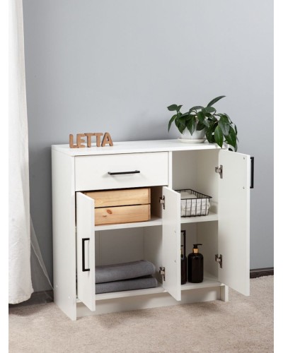 Tumba Letta LDSP, ağ, 73х30х75 sm