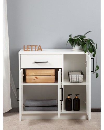 Tumba Letta LDSP, ağ, 73х30х75 sm