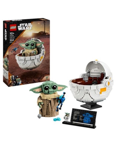 Konstruktor LEGO Star Wars Grogu With Hover Pram 75403, 10+ yaş, 1048 element