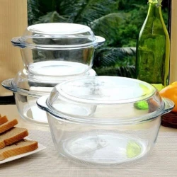 Набор форм для выпечки Borcam, прозрачный, 3 шт Набор форм для выпечки Borcam, прозрачный, 3 шт