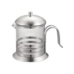 Молочник Gipfel Renaissance 7041, 200 мл, 14.5х8.8х11.6 см, нержавеющая сталь, серебристый