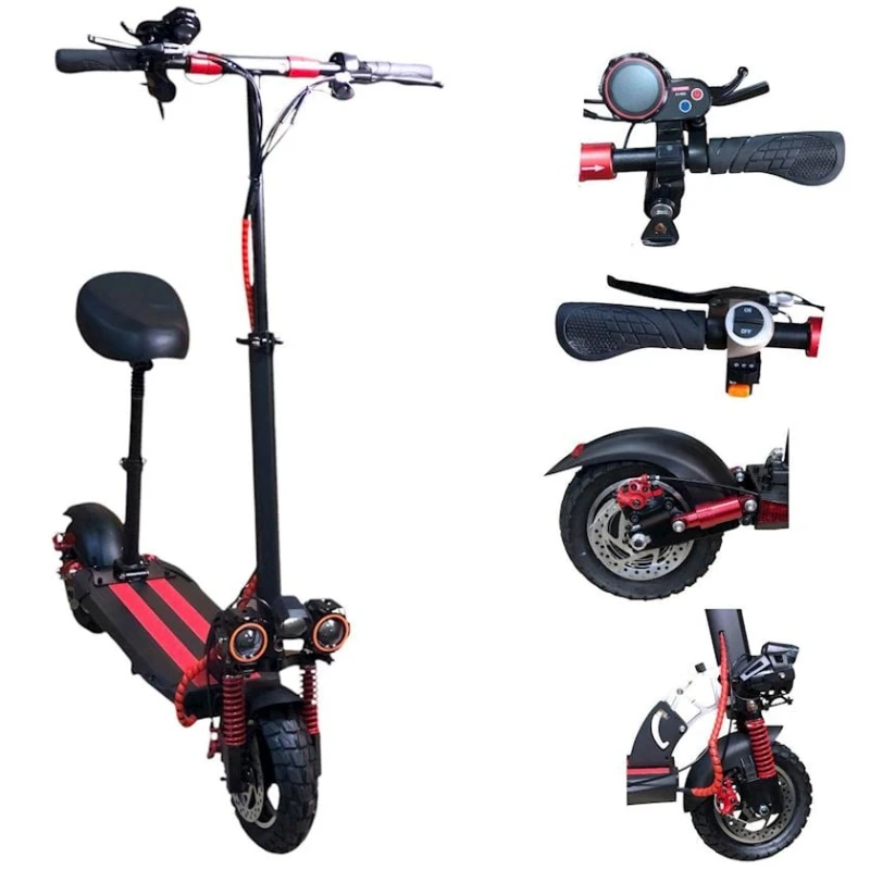 Электроскутер Kugo M4 Black