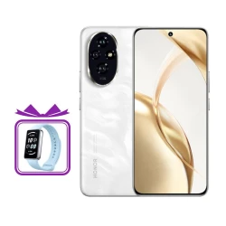 Смартфон Honor 200 12GB/512GB Moonlight White + Подарок Honor Band 9 Blue