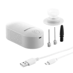 Многофункциональный насос для мяча InnovaGoods, портативный, перезаряжаемый, вакуумный, 9.5x4x4.8 см