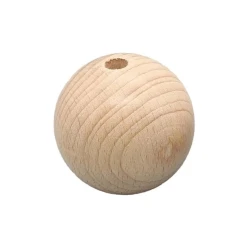 Деревянная заготовка из липы Бусина круглая, 15 мм Деревянная заготовка из липы Бусина круглая, 15 мм
