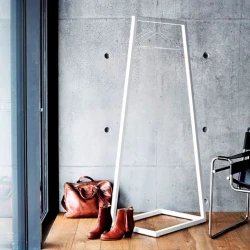 Вешалка-стойка 3563_M2ReyPiramWh Белый, железо, 160x40x60 см Вешалка-стойка 3563_M2ReyPiramWh Белый, железо, 160x40x60 см