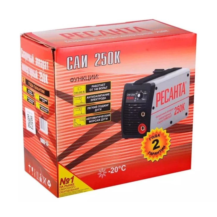 Инверторный сварочный аппарат Resanta АР-01 250А