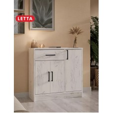 Komod 149900738WC, 73х30х75 sm, LDSP, ağ