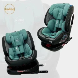 Детское автокресло Kidilo ZJ 105A, бирюзовое/черное