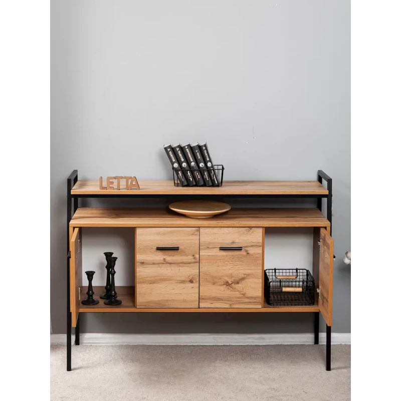 TV üçün tumba 90x39x124 sm, LDSP, qəhvəyi TV üçün tumba 90x39x124 sm, LDSP, qəhvəyi