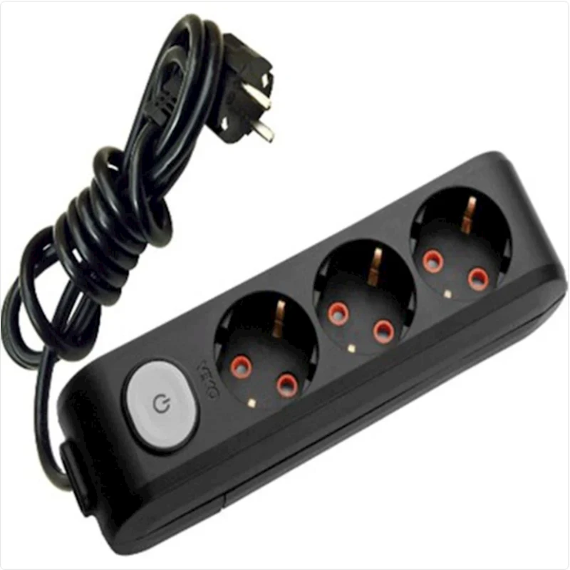 Удлинитель Viko 5 м, 3-розеточный Удлинитель Viko 5 м, 3-розеточный