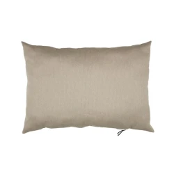 Подушка под спину JYSK Lilje 50x70 см, велюр, полиэстер, бежевый
