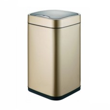 Zibil vedrəsi Java JH-8829 Champagne Gold, 30x30x69 sm, 35 l, paslanmayan polad, qızılı