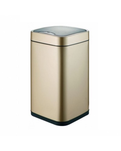 Zibil vedrəsi Java JH-8829 Champagne Gold, 30x30x69 sm, 35 l, paslanmayan polad, qızılı