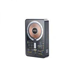 Внешний аккумулятор Wiwu JC-21 Magnetic Wireless Fast Charging 22.5W, 10000mAh, Space Grey Внешний аккумулятор Wiwu JC-21 Magnetic Wireless Fast Charging 22.5W, 10000mAh, Space Grey