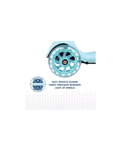 Uşaqlar üçün samokat Hypro Zinc Flyte Three Wheeled Folding ZC07847, mavi
