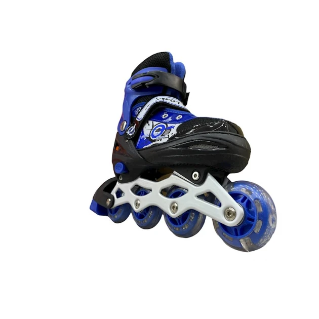 Роликовые коньки для детей 8808C, размер M, синие/черные Роликовые коньки для детей 8808C, размер M, синие/черные