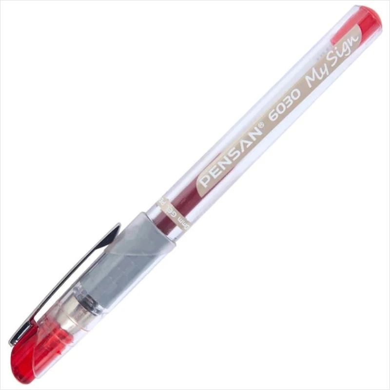Гелевая ручка Pensan My Sign Signature 0.7 мм, красная Гелевая ручка Pensan My Sign Signature 0.7 мм, красная