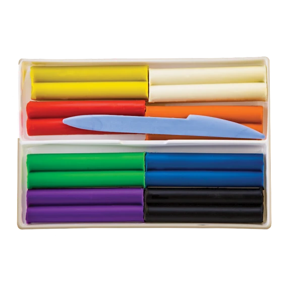 Пластилин восковой мягкий Луч Фантазия, 8 шт, разноцветный, 166x114x18 мм, 160 г, со стеком, картонная коробка, 3+ лет Пластилин восковой мягкий Луч Фантазия, 8 шт, разноцветный, 166x114x18 мм, 160 г, со стеком, картонная коробка, 3+ лет