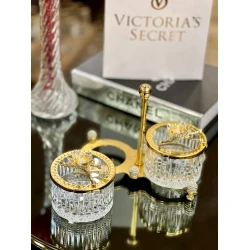 Менажница AA-ES-021, прозрачная, 2 отделения Менажница AA-ES-021, прозрачная, 2 отделения