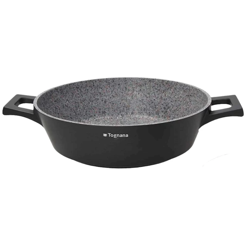 Tava Tognana Ambiziosa alüminium, 28 sm, silikon tutacaqları ilə