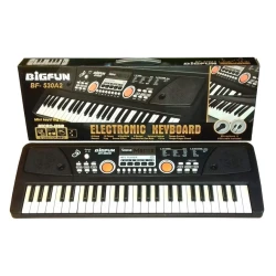 Синтезатор Bigfun BF-530A2, с микрофоном, черный Синтезатор Bigfun BF-530A2, с микрофоном, черный