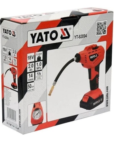 Avtomobil kompressoru Yato YT-82894, 18V, 200 mAh
