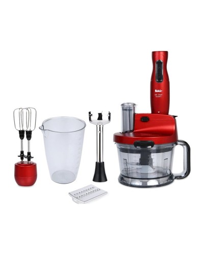 Blender Fakir Mr Chef Quadro Rouge Blender Set Rouge