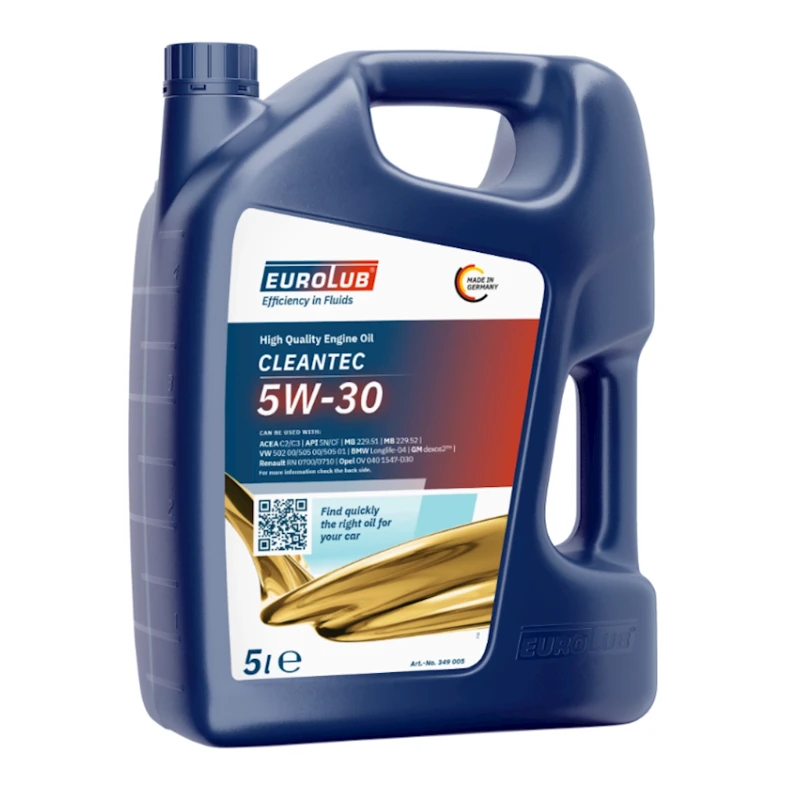 Моторное масло Eurolub CLEANTEC 5W-30, 5л