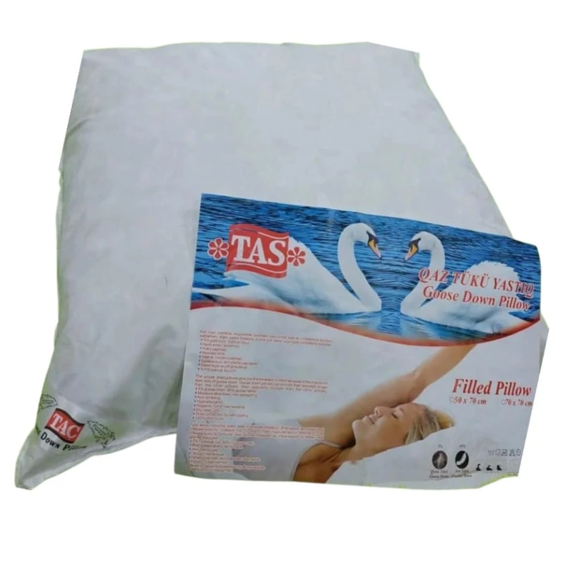 Подушка Tas FA-119, гусиный пух, размер 50х70 см
