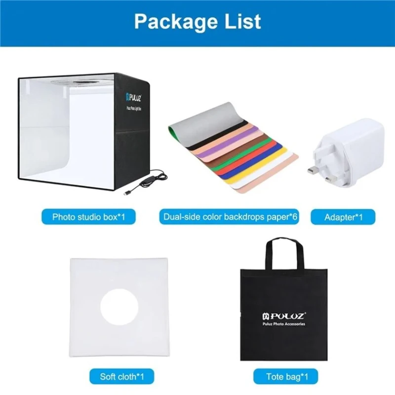 Фотобокс для предметной съемки Puluz PU5051 (680046000001B) Фотобокс для предметной съемки Puluz PU5051 (680046000001B)