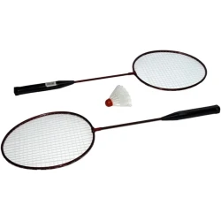 Набор для бадминтона badminton 002, пластик, черный Набор для бадминтона badminton 002, пластик, черный