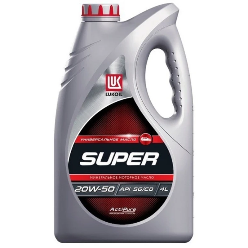 Моторное масло Lukoil Super 20W-50, 4 л