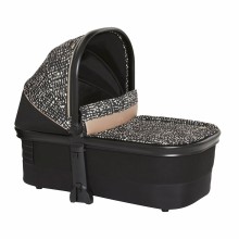Uşaq arabası üçün beşik Chicco Mysa Glam Dew Relux, 81х40х63 см, qara