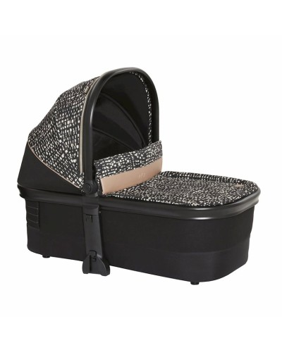 Uşaq arabası üçün beşik Chicco Mysa Glam Dew Relux, 81х40х63 см, qara