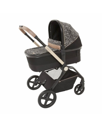 Uşaq arabası üçün beşik Chicco Mysa Glam Dew Relux, 81х40х63 см, qara