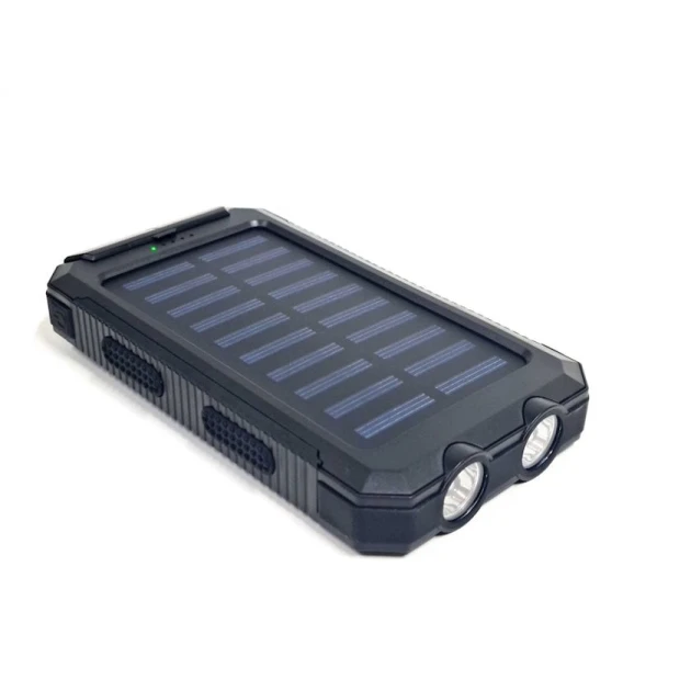 Xarici akkumulyator Solar Power Bank DSPB872 8000 mAh Black Xarici akkumulyator Solar Power Bank DSPB872 8000 mAh Black