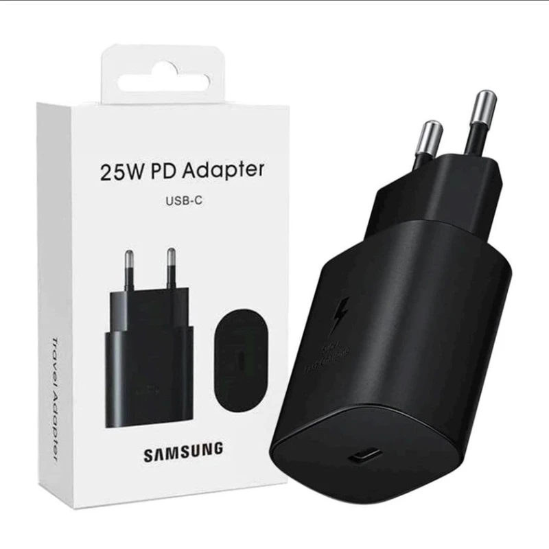Адаптер Samsung 25W PD USB-C Black (EP-TA800NBEGEU)