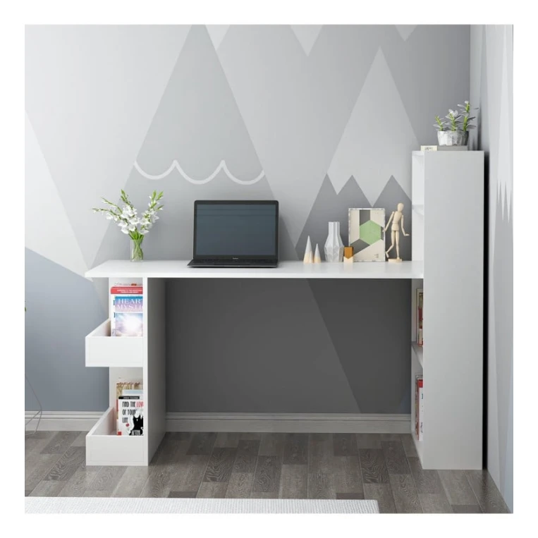 Компьютерный стол Art Mebel 86, белый, 120x120x60 см Компьютерный стол Art Mebel 86, белый, 120x120x60 см