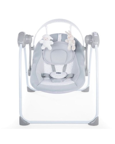 Təzə doğulanlar üçün yelləncək Chicco Relax & Play Cool Grey