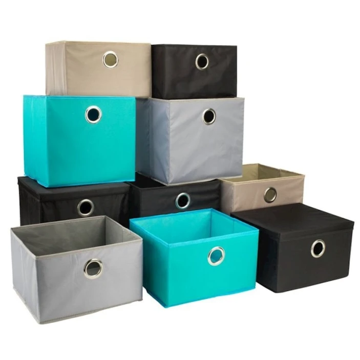 Корзина для хранения JYSK Frans 32x28x30 см, черная Корзина для хранения JYSK Frans 32x28x30 см, черная