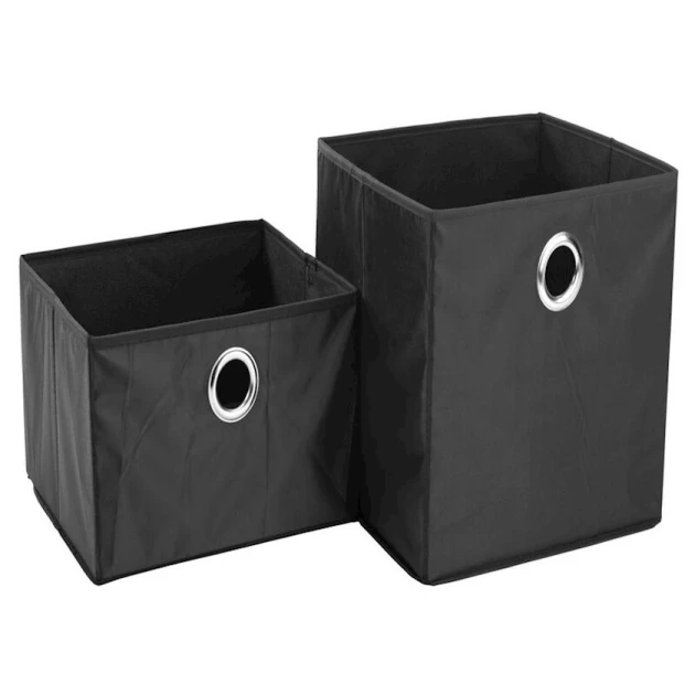 Корзина для хранения JYSK Frans 32x28x30 см, черная Корзина для хранения JYSK Frans 32x28x30 см, черная