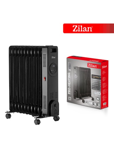 Yağ radiatoru Zilan ZLN 8436 Black